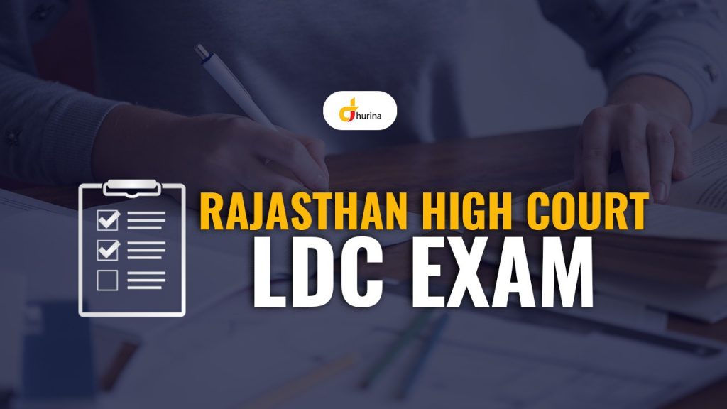 Rajasthan LDC High Court Exam