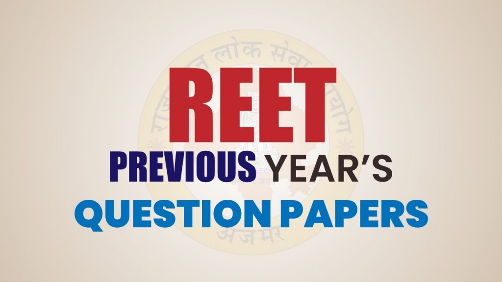 REET Previous Year's Paper