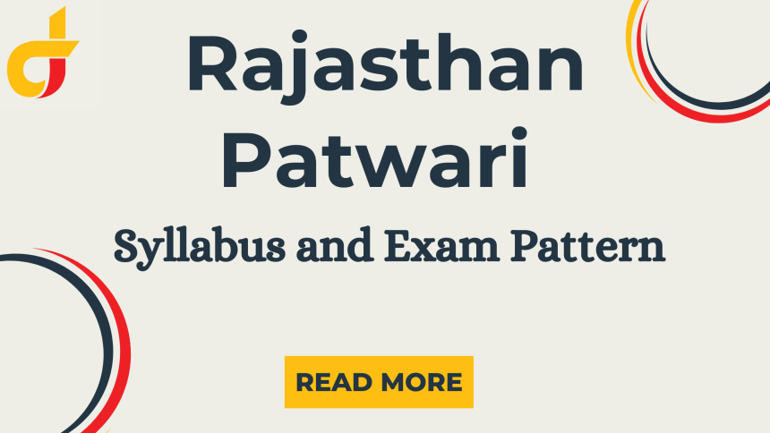 Rajasthan Patwari Syllabus and Exam Pattern