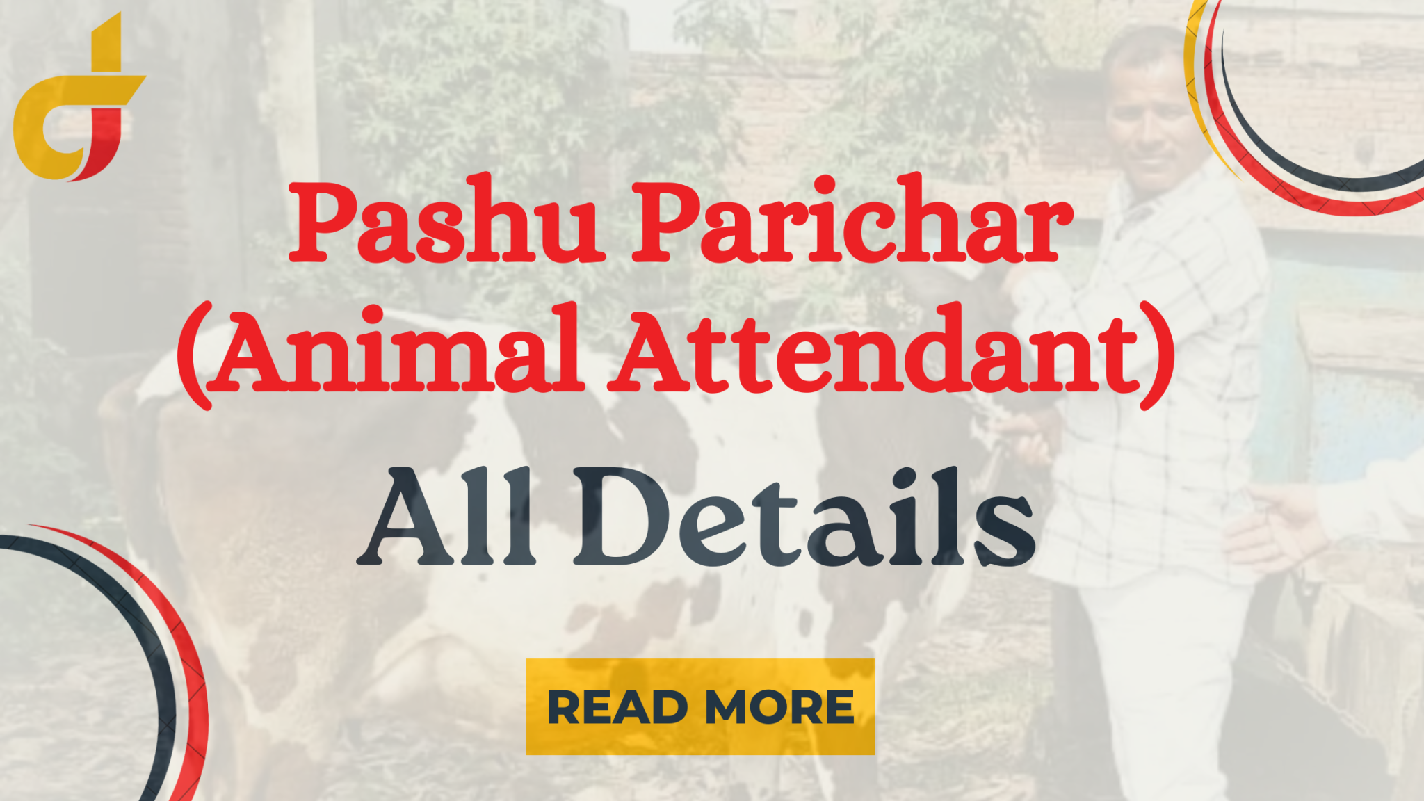 Pashu Parichar (Animal Attendant)