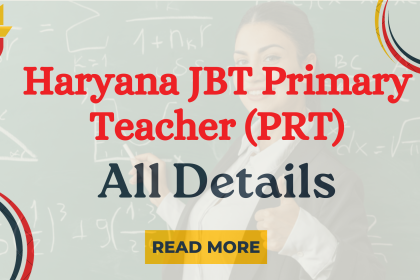 Haryana JBT Primary Teacher (PRT)