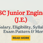 HSSC Junior Engineer (J.E.) 2024