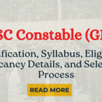 SSC Constable (GD)