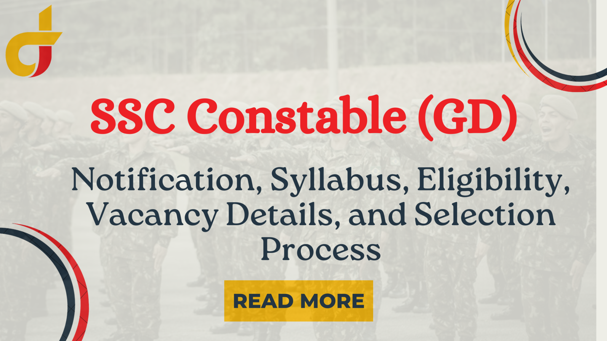 SSC Constable (GD)