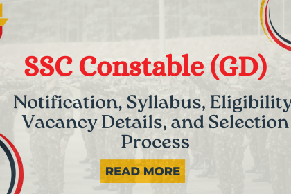 SSC Constable (GD)