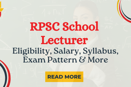 RPSC School Lecturer