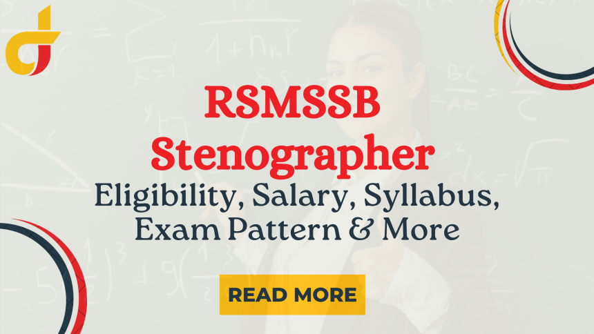 RSMSSB Stenographer