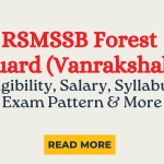 RSMSSB Forest Guard (Vanrakshak)