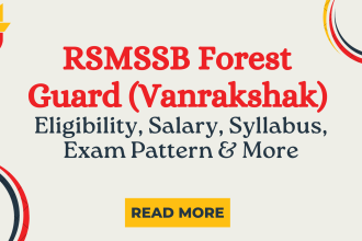 RSMSSB Forest Guard (Vanrakshak)