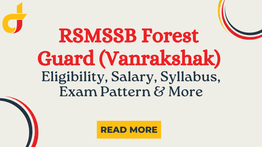 RSMSSB Forest Guard (Vanrakshak)