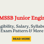 RSMSSB Junior Engineer (JEN)