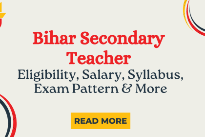 Bihar Secondary Teacher