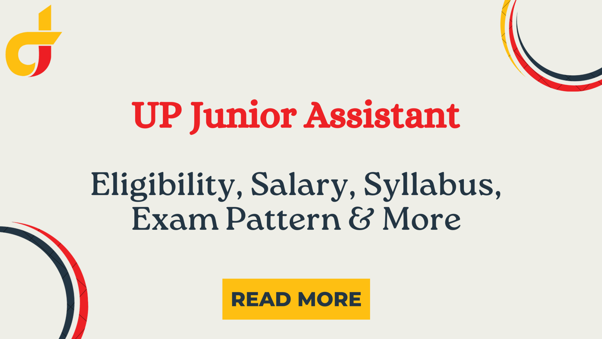 UP Junior Assistant