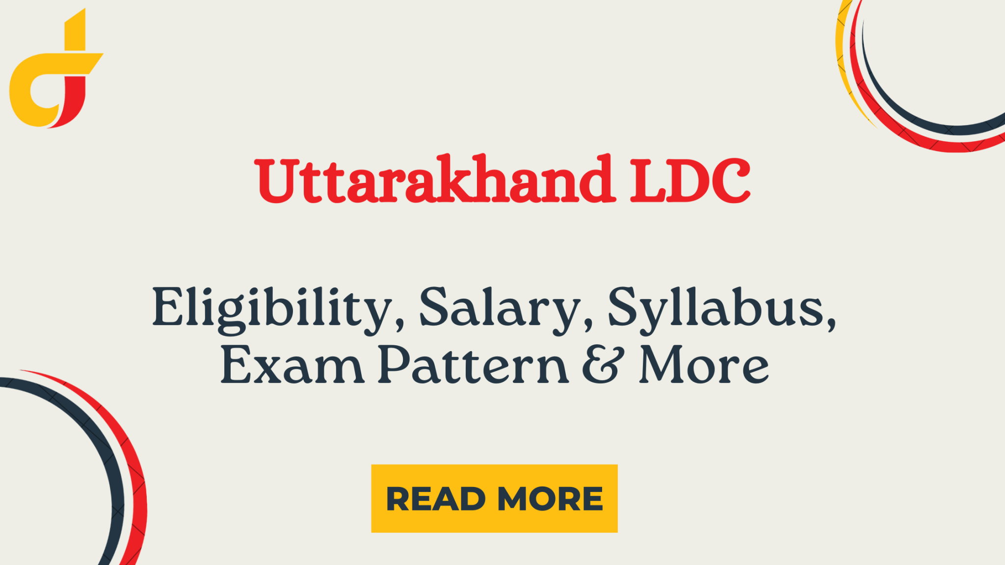 Uttarakhand LDC