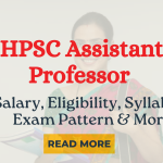 HPSC Assistant Professor