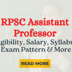 RPSC Assistant Professor