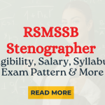 RSMSSB Stenographer